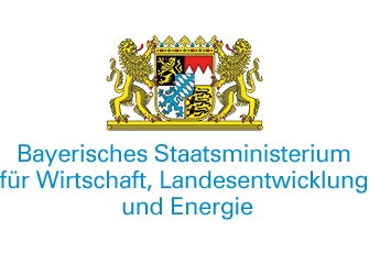 Logo des Bayerischen Statsministerium fr wirtschatftliche Entwicklung
