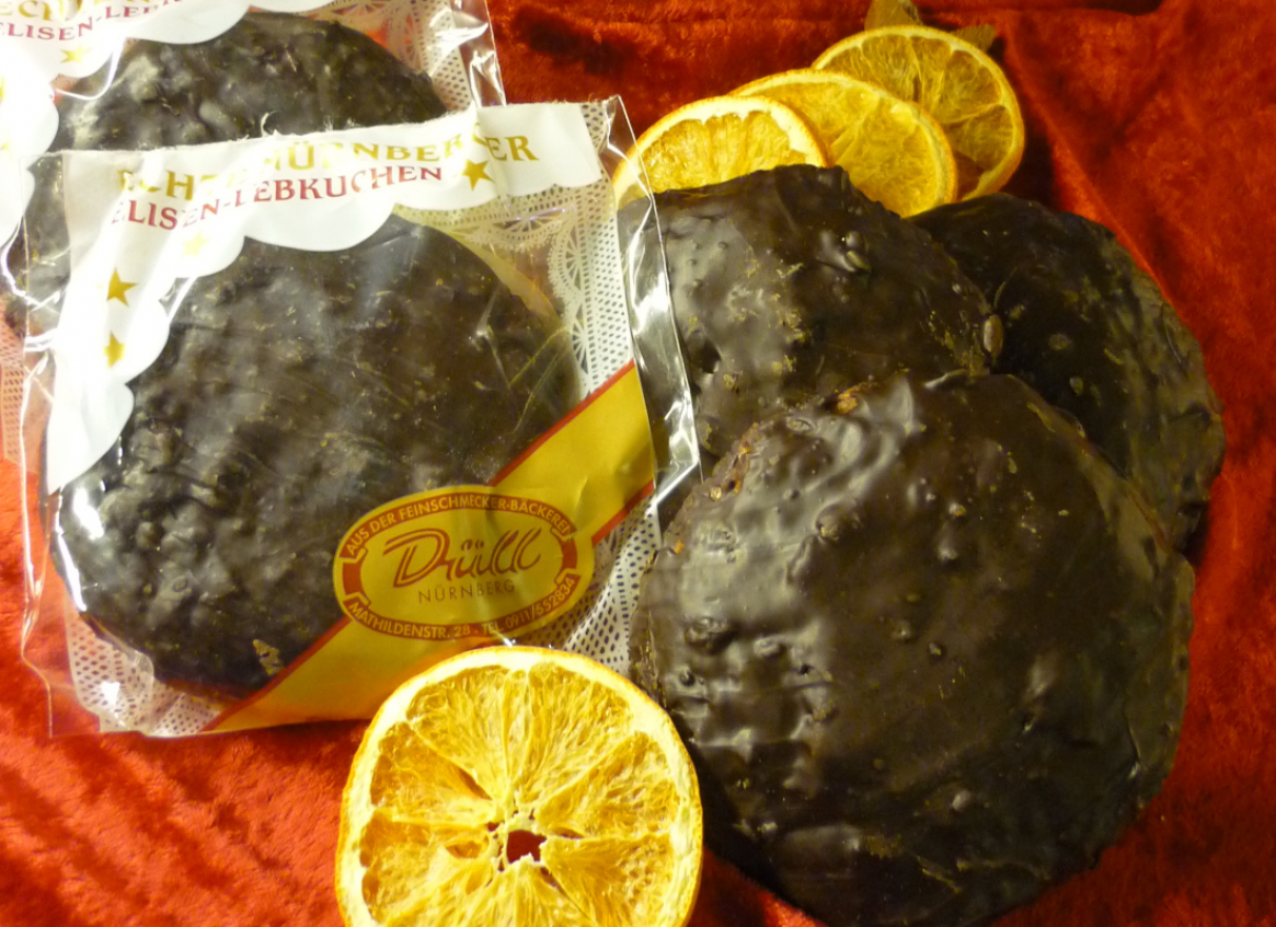 Düll's Elisenlebkuchen mit Schokoglasur Düll's Elisenlebkuchen mit Schokoglasur