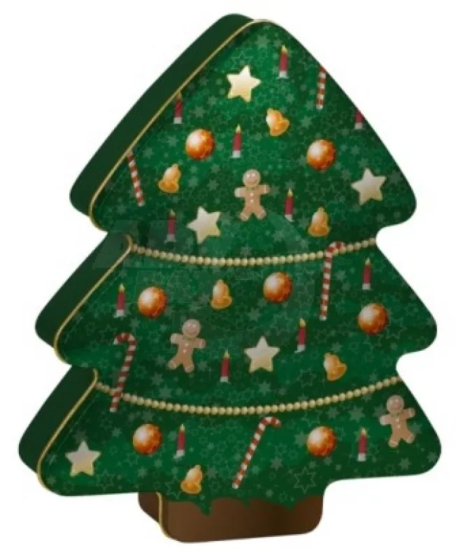 Weihnachtsbaum(22/18/4 cm) mit 250g Premiumstollen