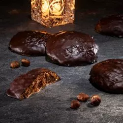 5 Elisen mit Zartbitterschokolade g.g.A